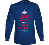 Sam Huff Keep Calm New York Football Fan T Shirt