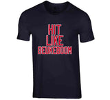 Jeff Beukeboom Hit Like Beukeboom New York Hockey Fan V2 T Shirt