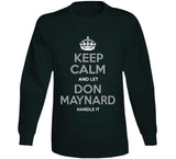 Don Maynard Keep Calm New York Football Fan T Shirt