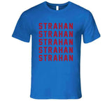 Michael Strahan X5 New York Football Fan T Shirt