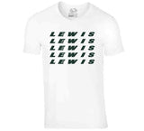 Mo Lewis X5 New York Football Fan V2 T Shirt