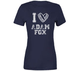 Adam Fox I Heart New York Hockey Fan T Shirt