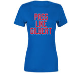 Rod Gilbert Pass Like Gilbert New York Hockey Fan T Shirt