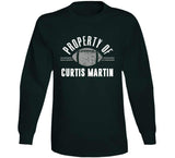 Curtis Martin Property Of New York Football Fan T Shirt