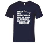 Yogi Berra Boogeyman New York Baseball Fan T Shirt