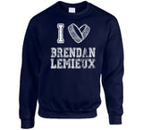 Brendan Lemieux I Heart New York Hockey Fan T Shirt